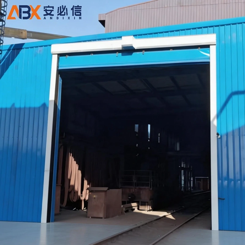 河源市PVC堆积门